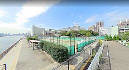 【スポーツ施設】豊海運動公園（テニス場）まで580ｍ