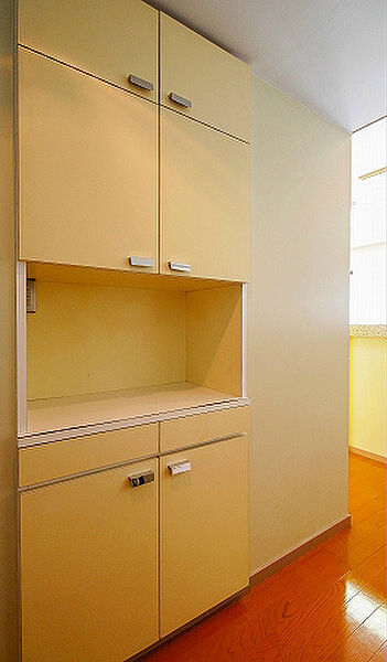 画像12:キッチン内の収納スペース