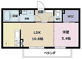 パームコテージVI番館（（6）番館） 202 ｜ 埼玉県さいたま市中央区下落合４丁目22-14（賃貸アパート1LDK・2階・40.85㎡） その2