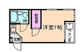 セラプレイズ城南 302 ｜ 大阪府池田市城南3丁目（賃貸マンション1R・3階・18.00㎡） その2