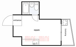 間取図画像 ワンルーム