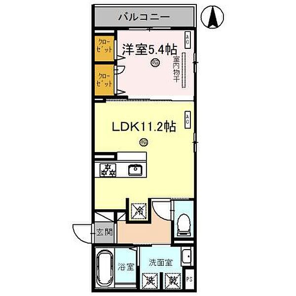 兵庫県尼崎市武庫之荘本町３丁目(賃貸アパート1LDK・3階・43.37㎡)の写真 その1