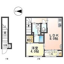 兵庫県尼崎市武庫豊町２丁目（賃貸アパート1LDK・2階・37.82㎡） その2