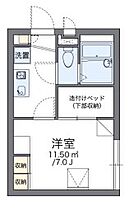 兵庫県尼崎市三反田町１丁目（賃貸アパート1K・1階・19.87㎡） その2