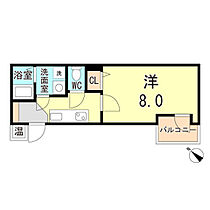 兵庫県尼崎市七松町１丁目（賃貸マンション1K・2階・25.00㎡） その2