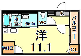 兵庫県尼崎市北竹谷町３丁目（賃貸アパート1R・3階・30.92㎡） その2