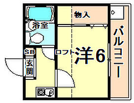 兵庫県尼崎市水堂町２丁目（賃貸アパート1K・2階・18.00㎡） その2