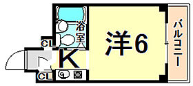 兵庫県尼崎市北城内（賃貸マンション1R・3階・18.00㎡） その2