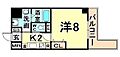 シティフラット尼崎6階5.6万円