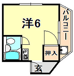 中井マンション 3階/3F