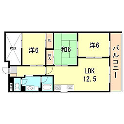 クレストコート 3階