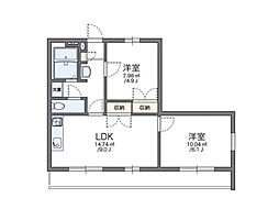 レオパレス翼IV 2階