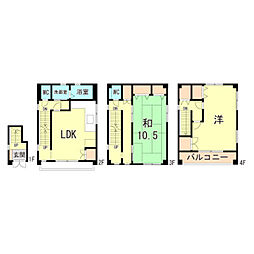 エルパラッツォ住吉宮町 2階
