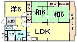間取図画像 3LDK