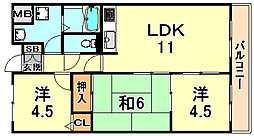 間取図画像 3LDK