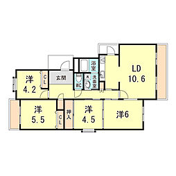 サンハイツ貴崎5号棟 4階