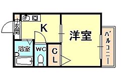 ウエストヒルズ 1階