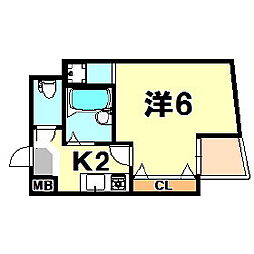 シュープリーム 6階