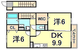 ブルースカイハイツ 2階
