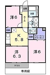 ソレアード 1階