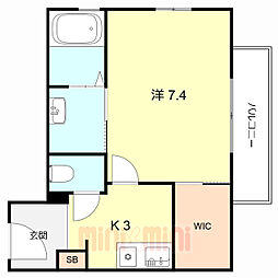 シャーメゾン行基 2階