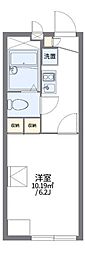 レオパレスメイセイ1 1Kの間取図画像