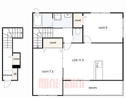 プレッソ・アル・マーレ 2階