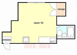 間取図画像 ワンルーム