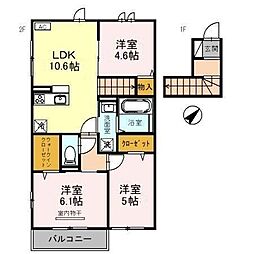 間取図画像 3LDK