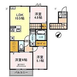間取図画像 3LDK
