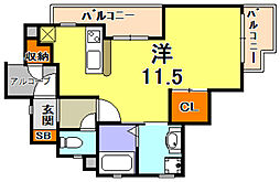 ワコーレヴィータ山本通 2階