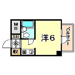 間取図画像 ワンルーム