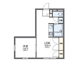 レオパレスNISHIKAWA 1階/101