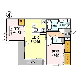 高倉山フラッツ 1階