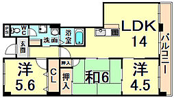 間取図画像 3LDK