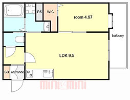 Smith武庫川 1階/103