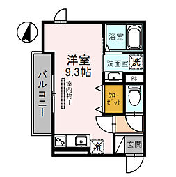 Ｄ−ｒｏｏｍ宮ノ前 2階