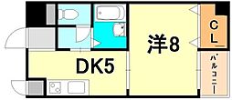 間取図画像 1DK