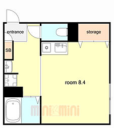 間取図画像 ワンルーム