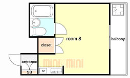 ベルウエスト 3階