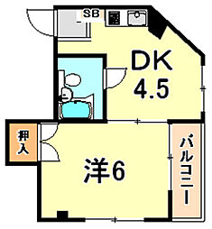 ココロ大田町 4階/401
