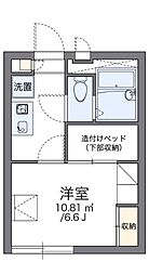 間取図画像 1K