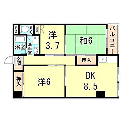 第三岩井マンション 3階