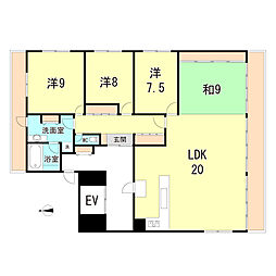 間取図画像 4LDK