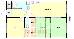 リブレ鴻池 4階