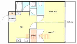 毛利マンション 2階
