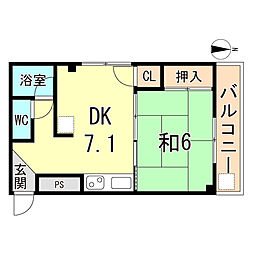 ジョンメゾン山田I 2階