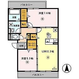 グランドアトリオ神戸西　B棟 1階/102