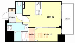 ディアレイシャス湊川公園 3階/302