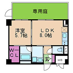 ラ　テール南塚口 1階